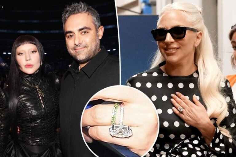 Girl Gaga’s fiancé, Michael Polansky, proposed with a blade of grass earlier than M diamond ring