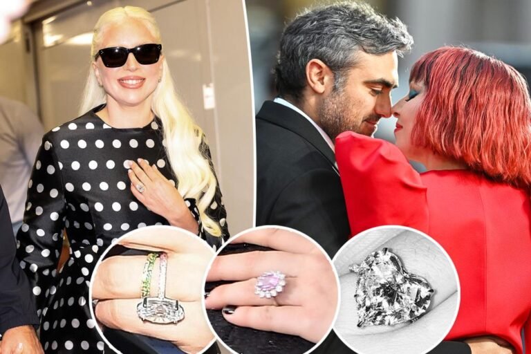 Woman Gaga’s engagement rings from Michael Polansky, ex-fiancés
