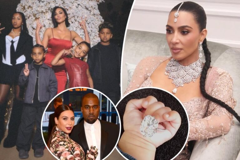 Kim Kardashian reveals which of her kids she’ll give engagement ring from ex Kanye West