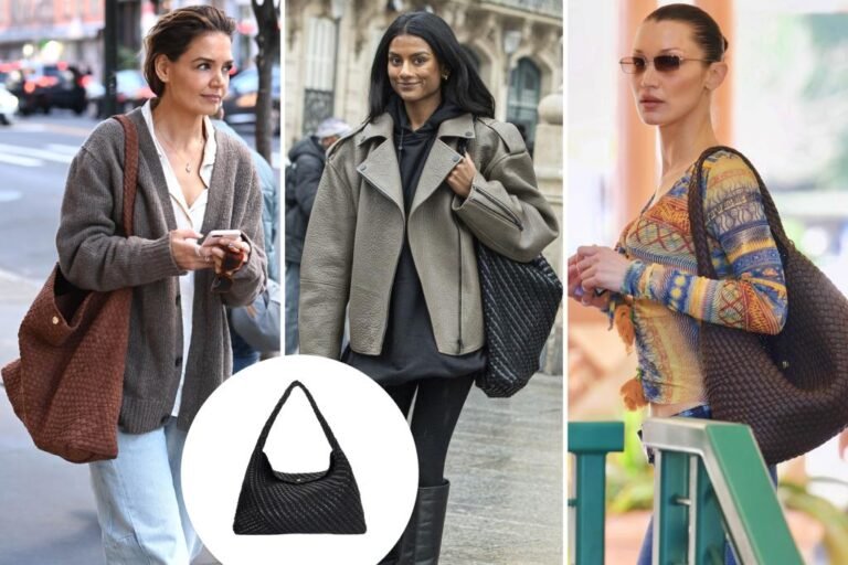 Bella Hadid and Katie Holmes’ designer lookalike bag retains promoting out and it is below 0