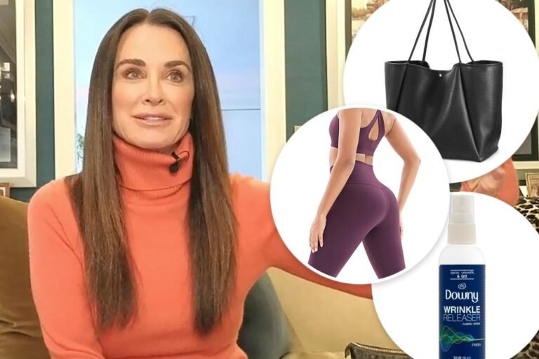 Store Kyle Richards’ packing listing for Europe, from exercise garments to wrinkle spray