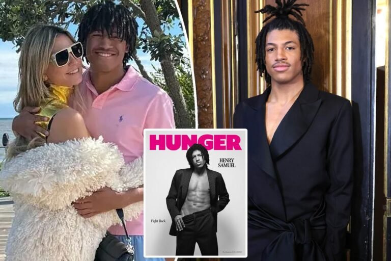 Heidi Klum’s son Henry Samuel, 19, makes journal debut for Starvation Journal