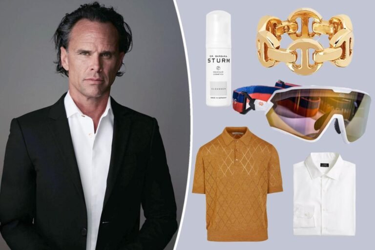 ‘White Lotus’ star Walton Goggins shares his favourite style and skincare finds
