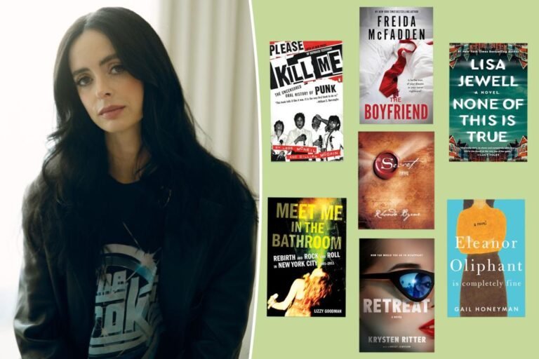 Krysten Ritter shares her six favourite books