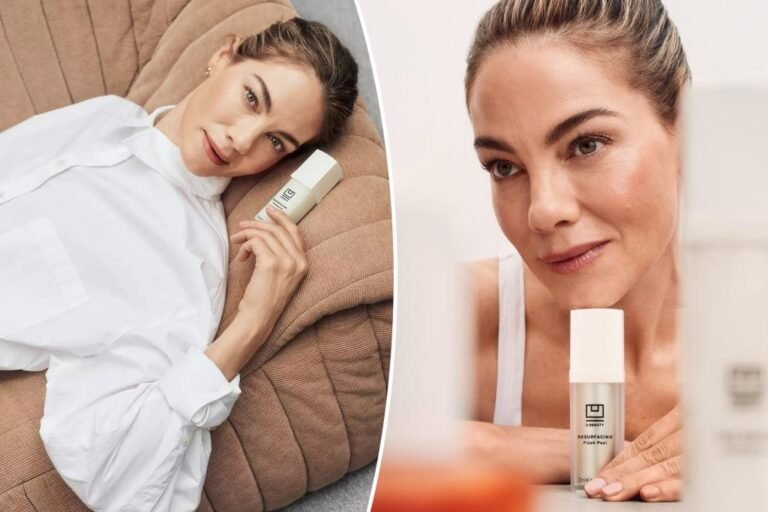 ‘White Lotus’ star Michelle Monaghan scores first magnificence marketing campaign at 48