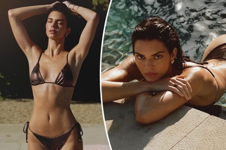 Kendall Jenner ditches her bikini prime in smoldering swimsuit marketing campaign