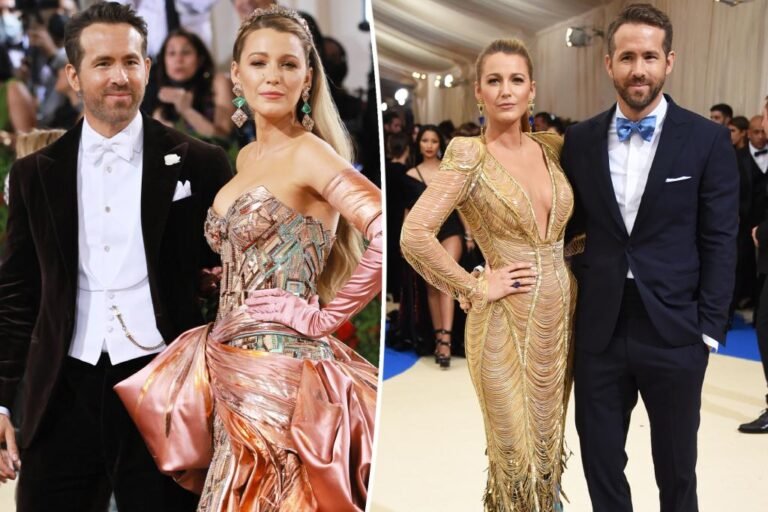 Blake Energetic and Ryan Reynolds reportedly skipping Met Gala 2025