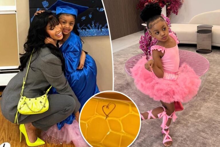 Cardi B is livid after daughter Kulture, 6, attracts on her K Hermès purse Cardi B is livid after daughter Kulture, 6, attracts on her K Hermès purse