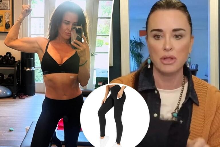 Kyle Richards’ favourite leggings are simply  in the course of the Amazon Large Spring Sale