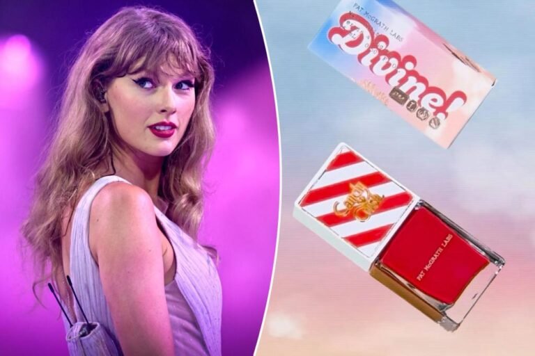 Taylor Swift’s favourite Pat McGrath crimson lipstick now obtainable in nail polish kind
