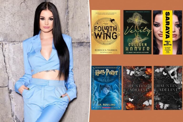 Professional wrestler Saraya-Jade Bevis shares her six favourite books