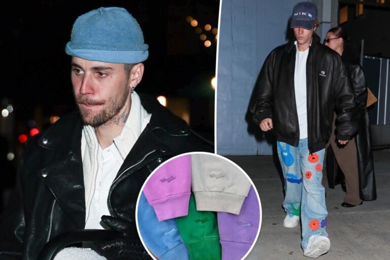 Justin Bieber shares first take a look at new style model, SKYLRK