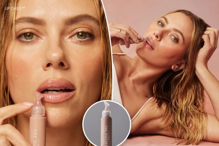 Scarlett Johansson’s The Outset Lip Oasis Shiny Remedy now is available in three tints