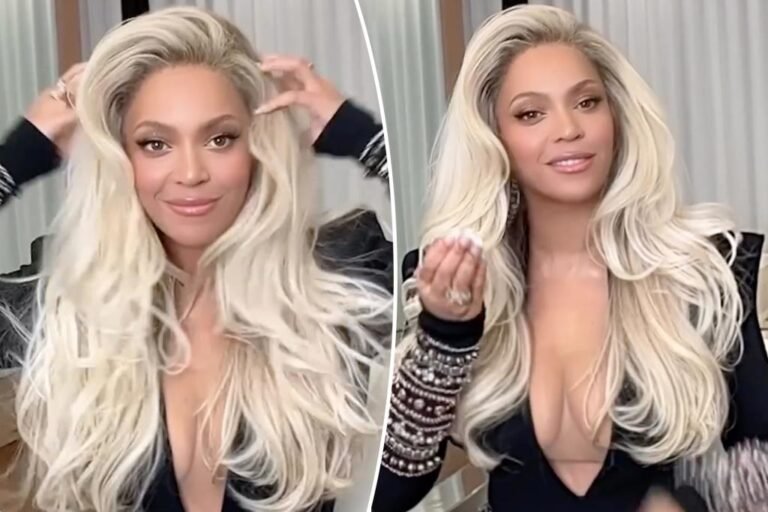 Beyoncé stuns in plunging black gown in Cécred video to advertise line’s Ulta launch