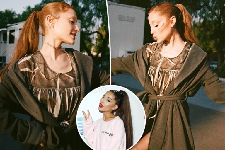 Ariana Grande brings again her signature brunette excessive ponytail for ‘Brighter Days Forward’ video
