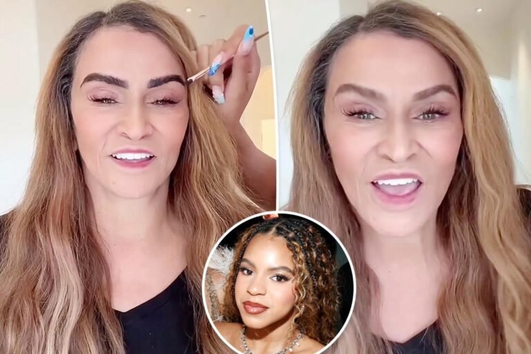 Tina Knowles shares Blue Ivy’s hack for the proper eyebrows Tina Knowles shares Blue Ivy’s hack for the proper eyebrows
