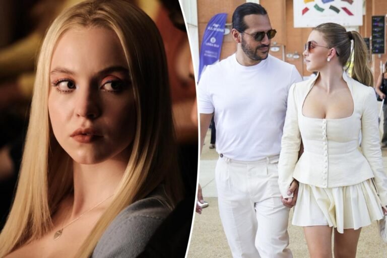 Sydney Sweeney wears wedding ceremony costume whereas filming ‘Euphoria’