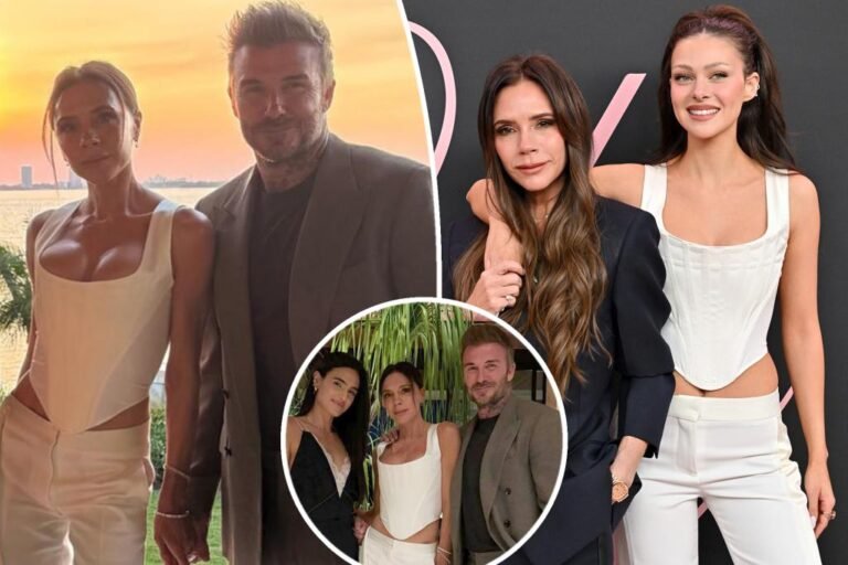 Victoria Beckham celebrates 51st birthday in corset look first worn by Nicola Peltz