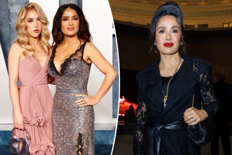 Salma Hayek turns to teenage daughter Valentina for finest skincare and wonder ideas
