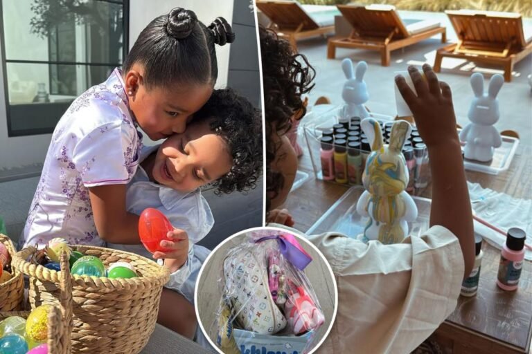 The Kardashians’ luxurious Easter baskets embrace a 0 Louis Vuitton purse