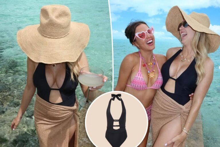 Brittany Mahomes’ traditional (and convertible!) swimsuit is below 