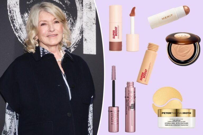 Martha Stewart’s make-up artist spilled her magnificence ‘favorites’ — store all of them
