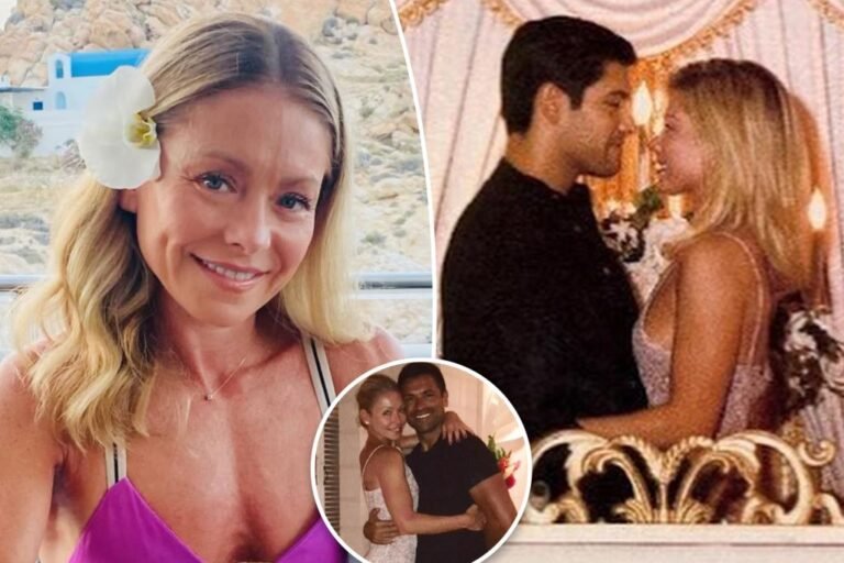 Kelly Ripa shares how she rewears her marriage ceremony gown from Mark Consuelos elopement