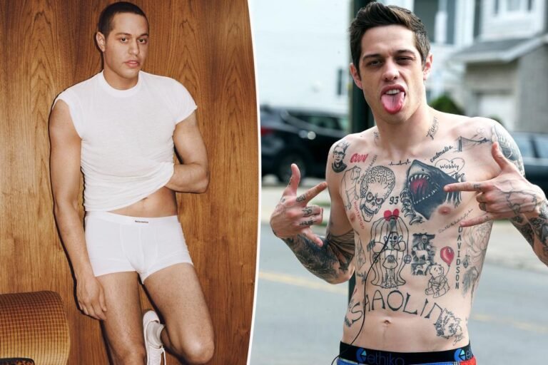 Pete Davidson reveals insane timeline for tattoo elimination
