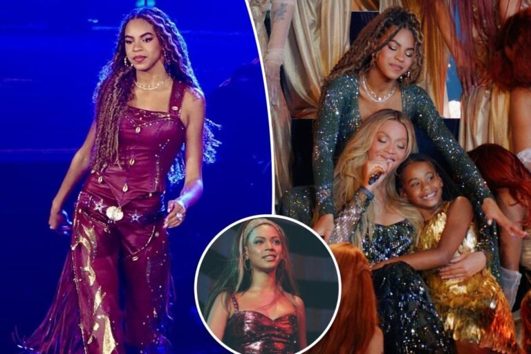 Blue Ivy seems identical to Beyoncé on stage throughout ‘Cowboy Carter’ tour opening evening