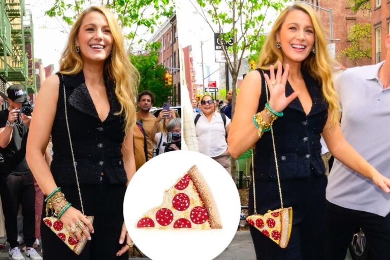 Blake Full of life drops ‘One other Easy Favor’ Easter egg with practically K pizza purse