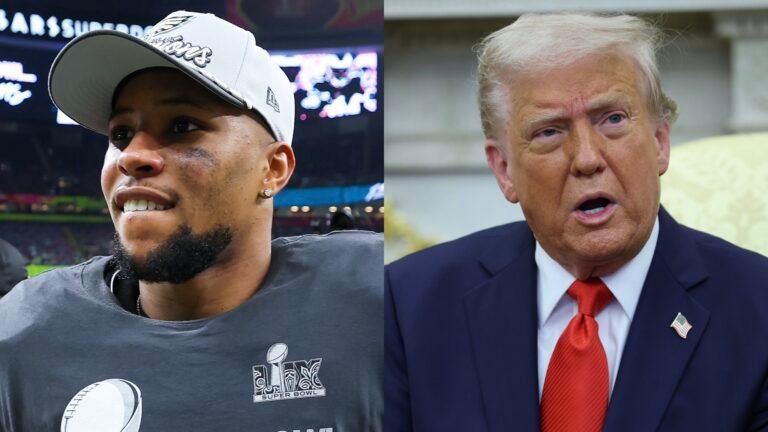 Saquon Barkley Responds To Criticism For Assembly Trump