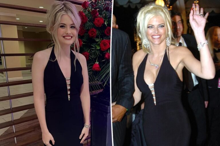 Anna Nicole Smith’s daughter, Dannielynn, wears mother’s costume