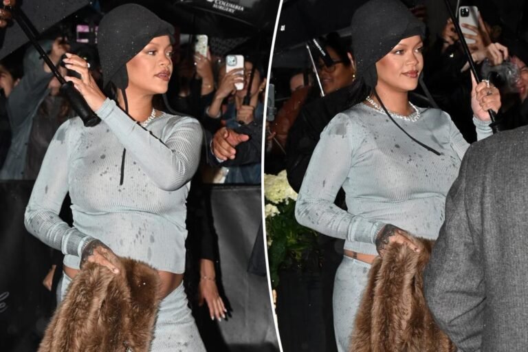 Rihanna pregnant with third baby, debuts child bump forward of Met Gala 2025 Rihanna pregnant with third baby, debuts child bump forward of Met Gala 2025