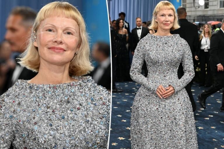 Pamela Anderson debuts bob haircut on Met Gala 2025 crimson carpet Pamela Anderson debuts bob haircut on Met Gala 2025 crimson carpet
