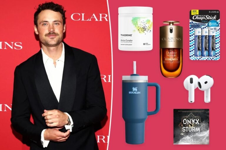 Dylan Efron shares his skincare routine and on a regular basis necessities