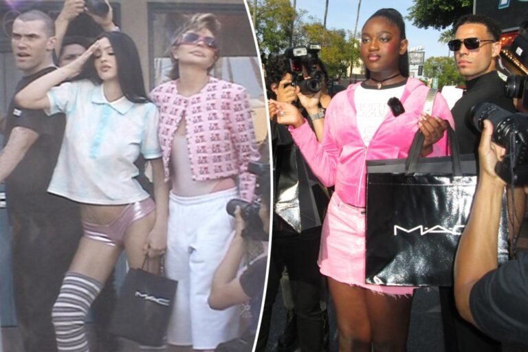 MAC’s new advert marketing campaign options nepo infants Amelia Hamlin, Zaya Wade and Fracesca Scorsese MAC’s new advert marketing campaign options nepo infants Amelia Hamlin, Zaya Wade and Fracesca Scorsese