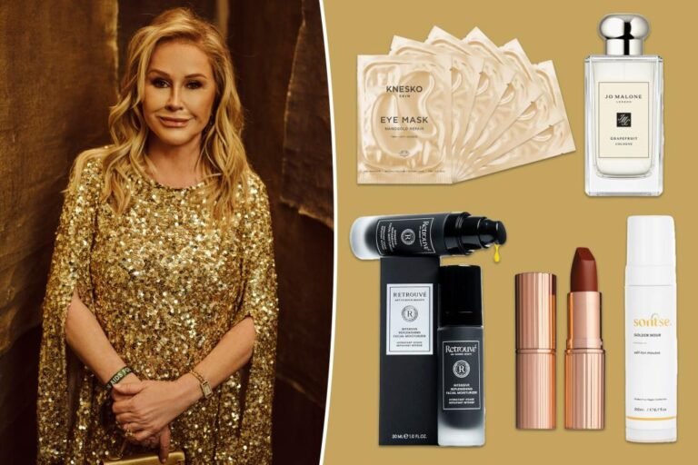 Kathy Hilton spills her favourite magnificence merchandise and routine, from skincare to dietary supplements