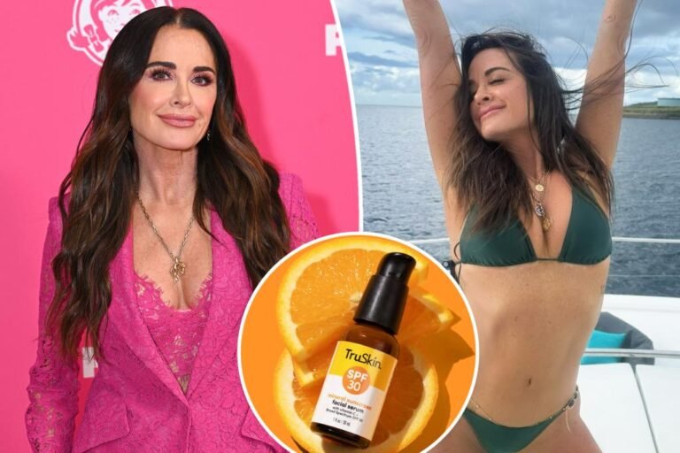 Kyle Richards’ ‘miracle’ TruSkin vitamin C serum now is available in sunscreen kind