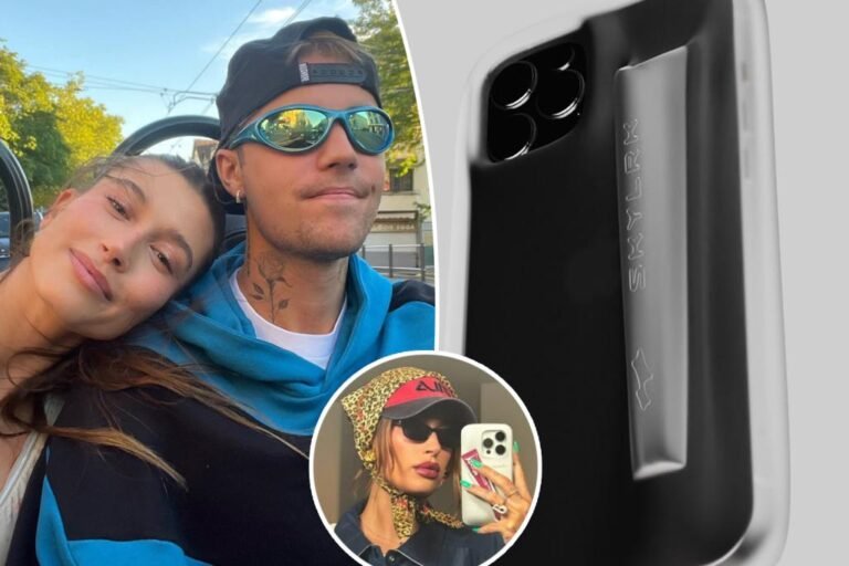 Justin Bieber rips off Hailey’s viral cellphone case design, begs her to approve his drug-related model