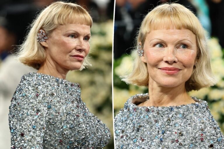 Pamela Anderson explains her ‘female warrior’ Met Gala 2025 bob haircut