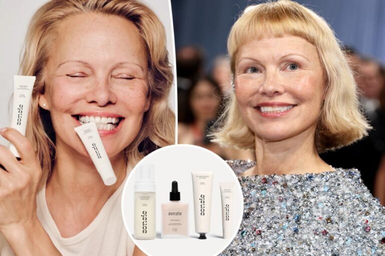 Pamela Anderson’s magnificence routine is simply these 4 merchandise