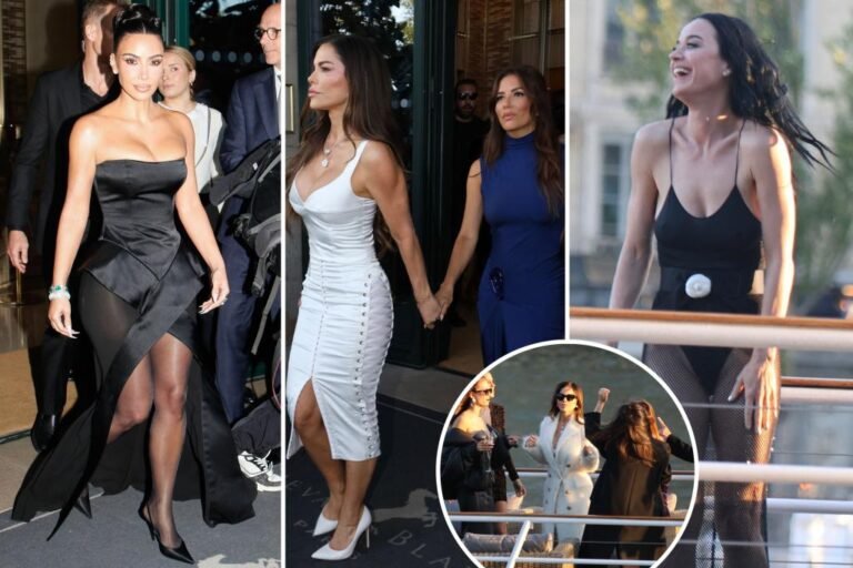 Lauren Sánchez, buddies let free on bachelorette boat social gathering Lauren Sánchez, buddies let free on bachelorette boat social gathering