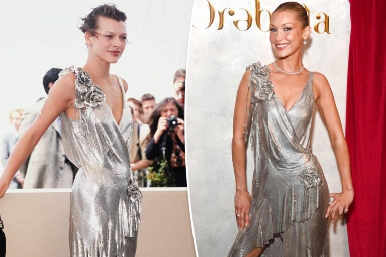 Bella Hadid’s slinky silver gown is a chunk of Cannes Movie Competition historical past Bella Hadid’s slinky silver gown is a chunk of Cannes Movie Competition historical past