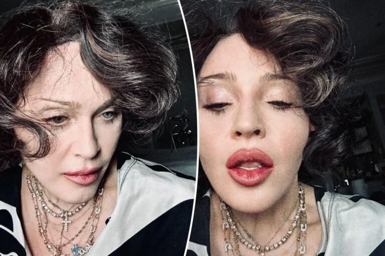 Madonna debuts brunette hair in tribute to her late mom