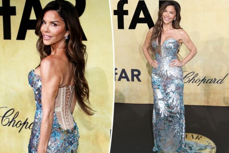 Lauren Sánchez shines on amfAR Gala Cannes 2025 crimson carpet