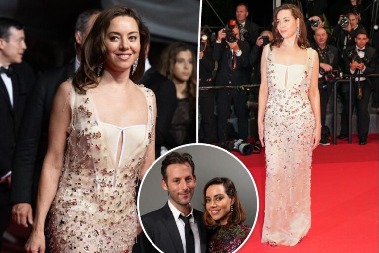 Aubrey Plaza makes first crimson carpet look since husband Jeff Baena’s dying