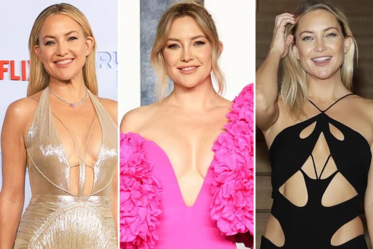Kate Hudson’s stylist on tips on how to put on a plunging neckline like a professional