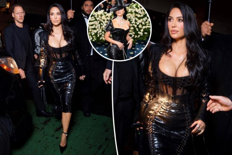 Kim Kardashian laces up in one other leather-based take a look at Met Gala 2025 afterparty Kim Kardashian laces up in one other leather-based take a look at Met Gala 2025 afterparty