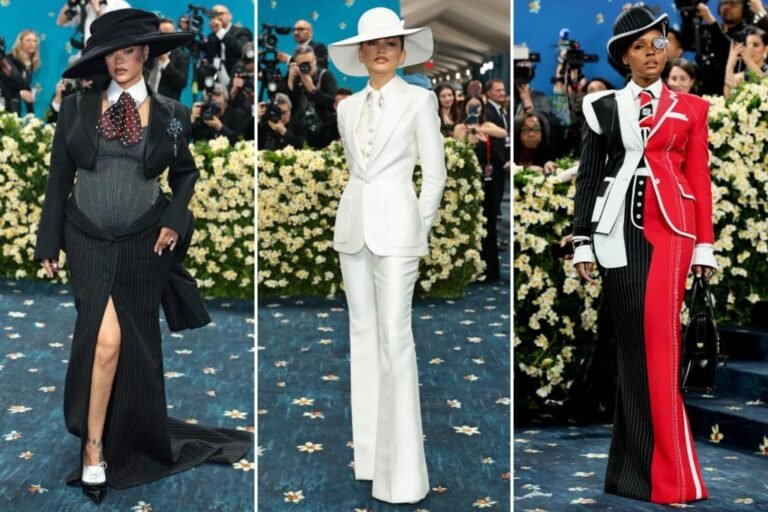 One of the best-dressed celebrities on the Met Gala 2025: Rihanna, Zendaya and extra