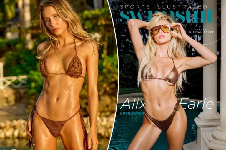 Alix Earle glows in crocheted bikini for Sports activities Illustrated Swimsuit Difficulty 2025 picture shoot Alix Earle glows in crocheted bikini for Sports activities Illustrated Swimsuit Difficulty 2025 picture shoot